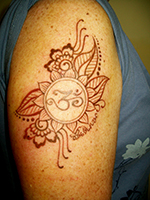Henna Design Tattoo