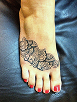 Henna Design Tattoo