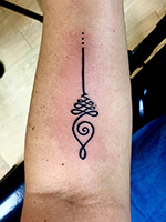 Sak yant ,Thai Letter Tattoo