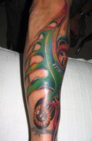 Biomechanical Tattoo