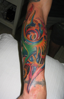 Biomechanical Tattoo