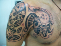 Biomechanical Tattoo