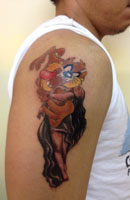 Cartoon Tattoo