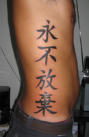 Chinese Letter Tattoo