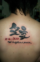 Chinese Letter Tattoo