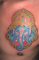 Ganesh & Buddha  Tattoo