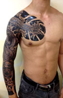 Scorpion, Snake, Lizard, Insect Tattoo