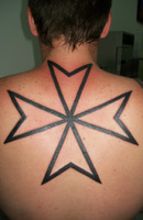 Star, Sun, & Moon Tattoo