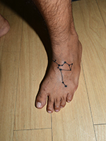 abstract-geometric-line-watecoulor-tattoo- Tattoo